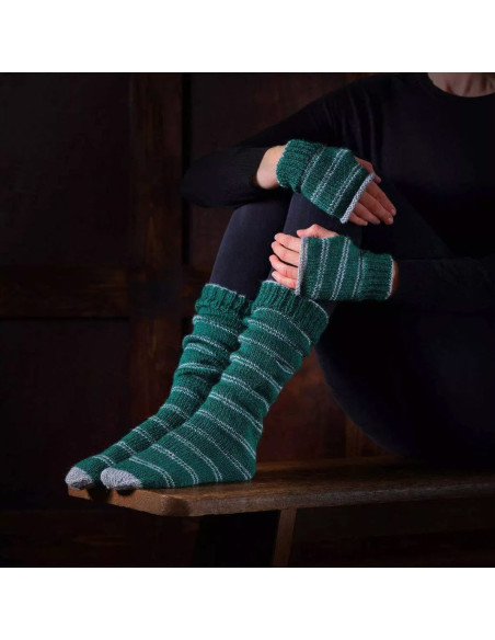 Kit di maglieria Harry Potter – Calzini e Guanti Senza Dita Serpeverde