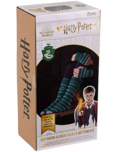 Kit da maglia Harry Potter – Calzini e Guanti Senza Dita Serpeverde