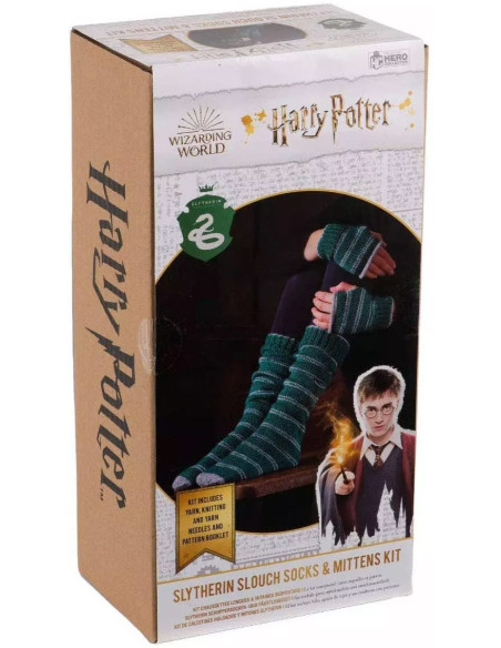 Kit da maglia Harry Potter – Calzini e Guanti Senza Dita Serpeverde