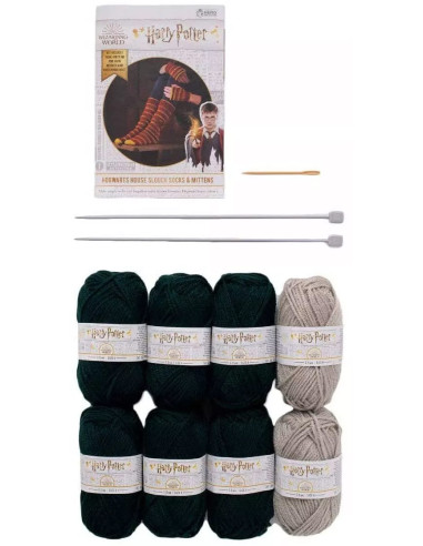 Kit da maglia Harry Potter – Calzini e Guanti Senza Dita Serpeverde