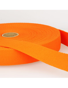 Cinghia in cotone per borse - Arancione