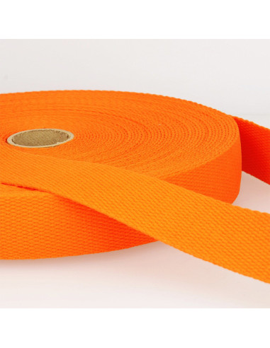 Cinghia in cotone per borse - Arancione