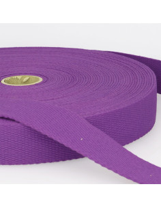 Cinghia in cotone per borse - Viola