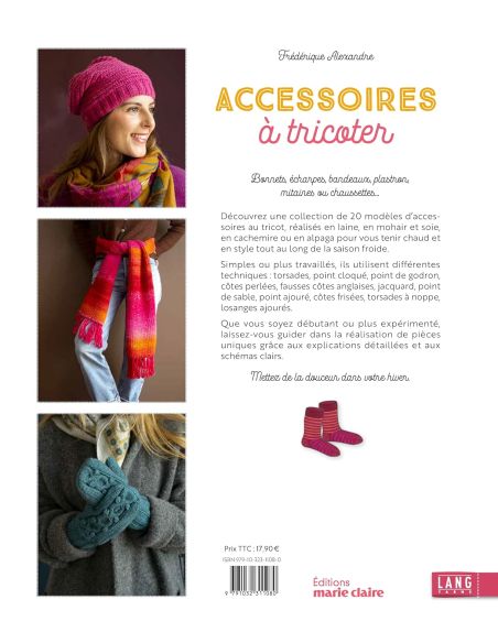 Libro accessori da lavorare a maglia - 20 modelli da realizzare