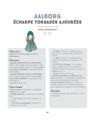 Libro maglie nordiche - 12 modelli da lavorare a maglia per l'inverno