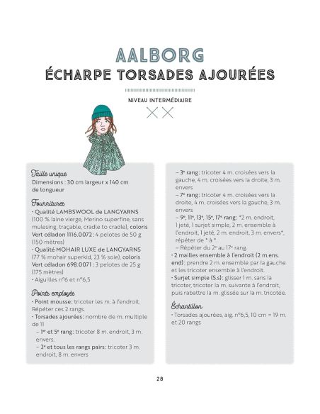 Libro maglie nordiche - 12 modelli da lavorare a maglia per l'inverno