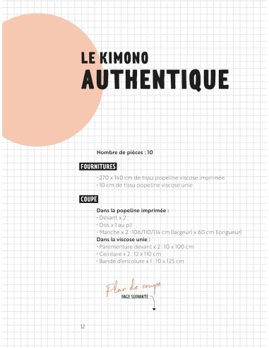 Libro cucire i propri kimono - piccolo quaderno di cucito