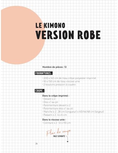 Libro cucire i propri kimono - piccolo quaderno di cucito
