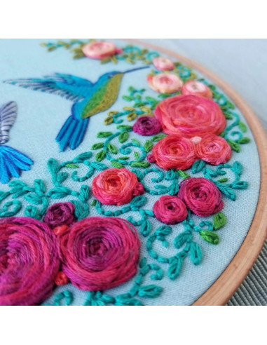 Kit broderie - Summer Birds