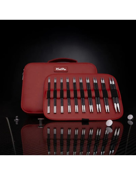 Set di ferri circolari KnitPro Karbonz Elan