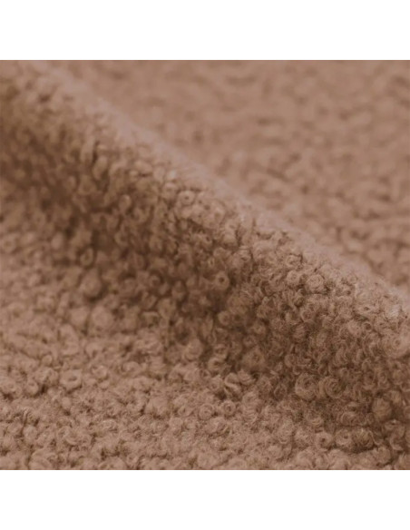 Tessuto pelliccia riccia - Mocha