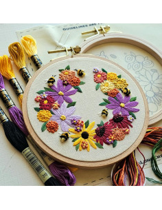 Kit ricamo - Bouquet di Bombi 2