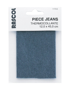 Tela termoadesiva per riparazione - Jeans blu denim