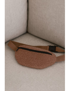 Tessuto pelliccia riccia - Mocha 2