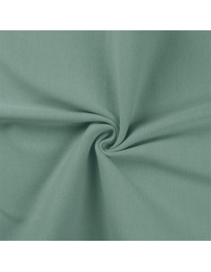 Tessuto jersey a coste - Verde grigio