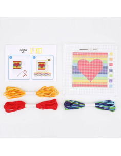 Il mio primo kit di tela - Cuore 2