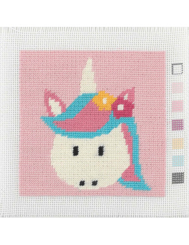 Il mio primo kit di arazzo - Unicorno magico