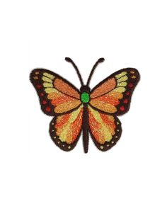 Patch termoadesivo farfalla - Arancione