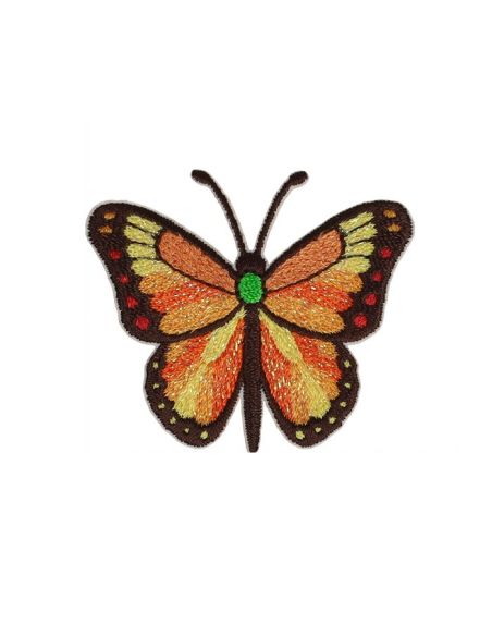 Patch termoadesivo farfalla - Arancione
