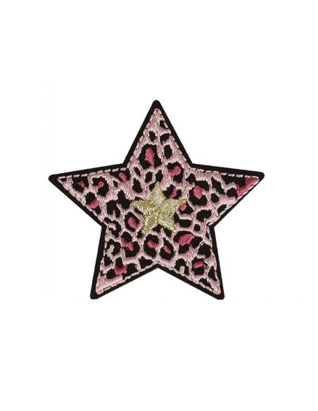 Toppa termoadesiva stella - Pantera Rosa
