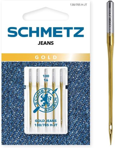 Aghi per jeans Gold Schmetz