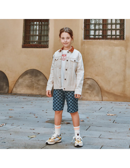 Modello di giacca per bambini Chicago - Ikatee
