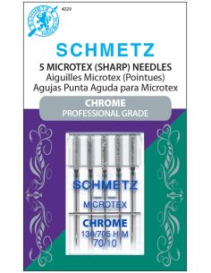 Aghi microtex cromati Schmetz