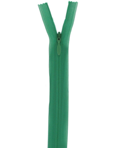 Cerniera invisibile - Verde smeraldo