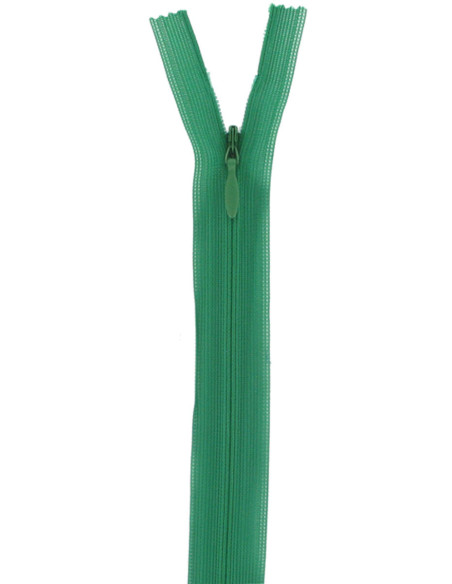 Cerniera invisibile - Verde smeraldo