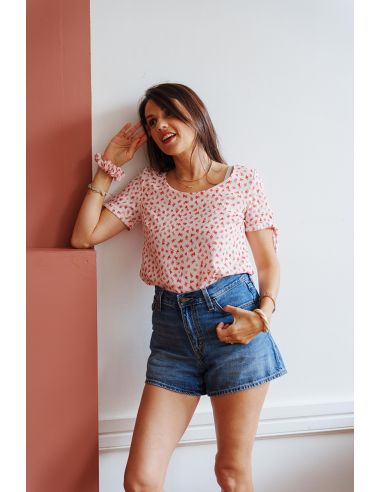 Tessuto viscosa I Love You - Lise Tailor