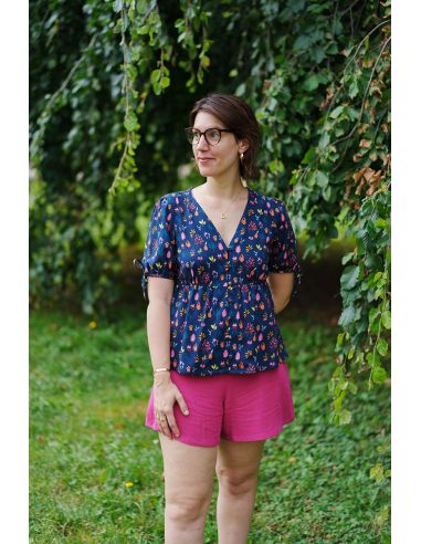 Tessuto viscosa One Apple A Day - Lise Tailor