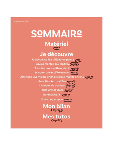 Libro scopro il lavoro a maglia