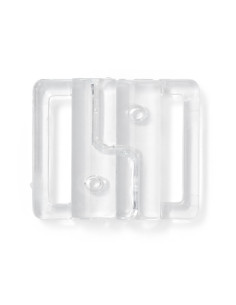 Clip trasparente per costume da bagno 20 mm 2