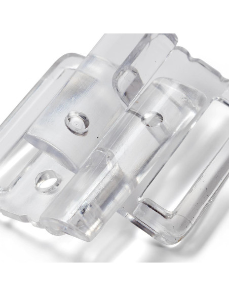 Clip trasparente per costume da bagno 20 mm