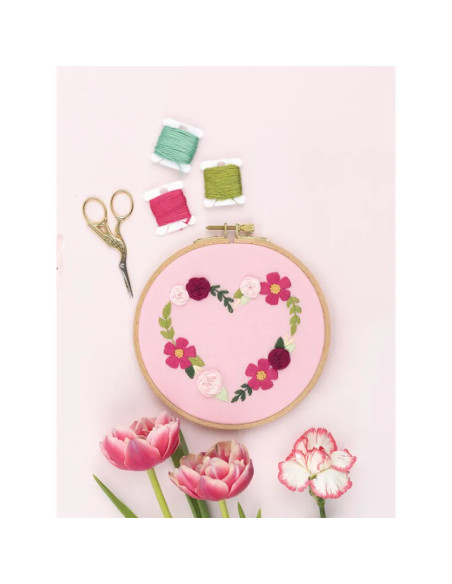 Libro ricamo di fiori