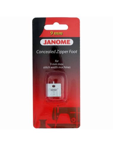 Piedino per cerniera invisibile Janome