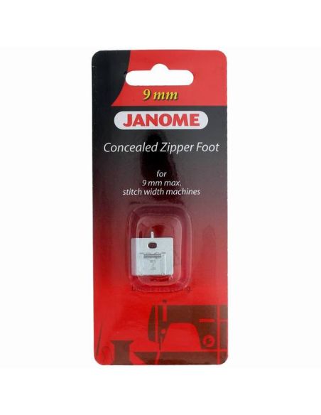 Piedino per cerniera invisibile Janome