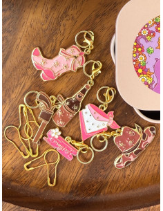 Set di 12 anelli marcapunti - Cowgirl summer 2