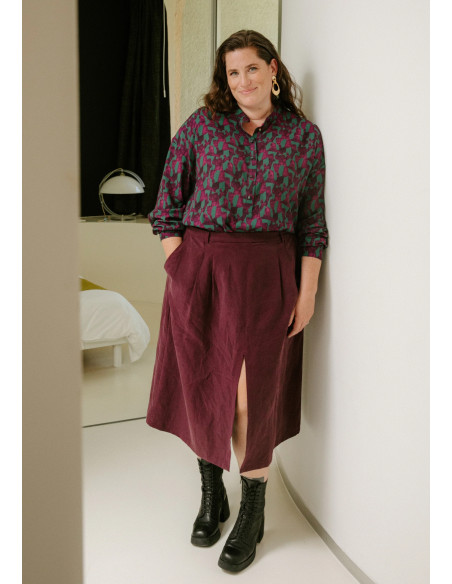 Modello di gonna Silvana - Maison Fauve