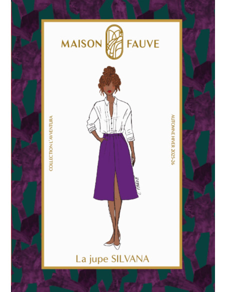 Modello di gonna Silvana - Maison Fauve