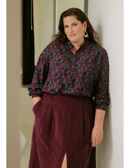 Modello di camicia Vittoria - Maison Fauve