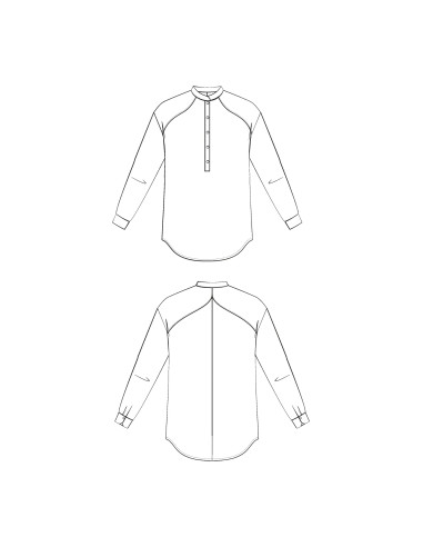 Modello di camicia Vittoria - Maison Fauve