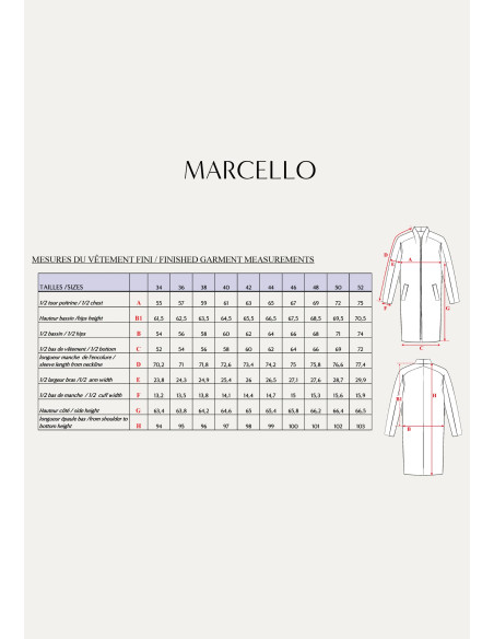 Cappotto Marcello - Maison Fauve