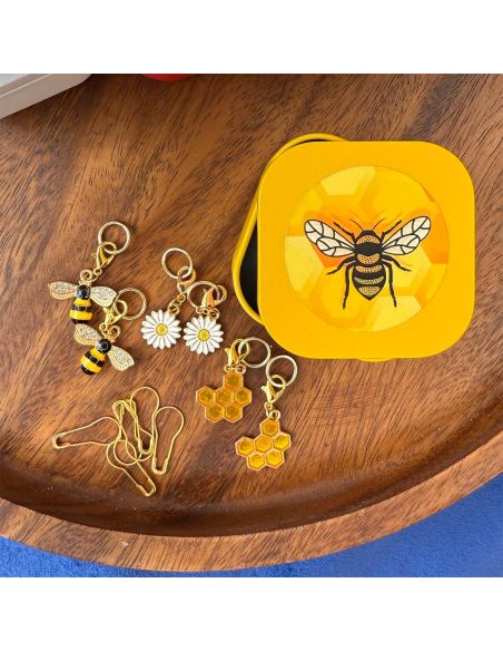 Set di 12 anelli marcapunti - Honeybee