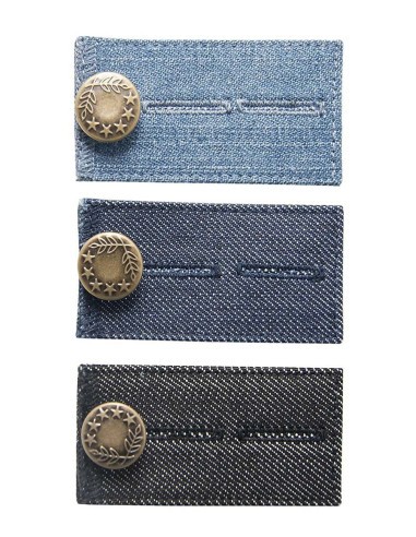 Bottoni estensibili in metallo Easy Fit per jeans