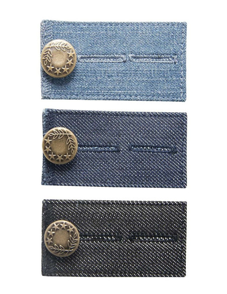 Bottoni estensibili in metallo Easy Fit per jeans