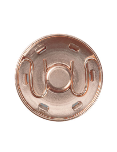 Bottoni a pressione da cucire 30 mm - Oro rosa