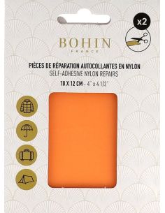 Toppe adesive in nylon Bohin - Albicocca