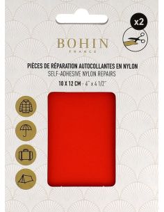 Toppe adesive in nylon Bohin - Arancione
