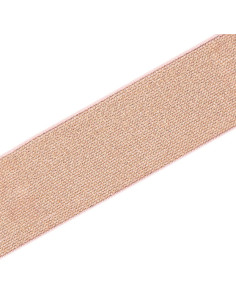Elastico color oro rosa 50 mm